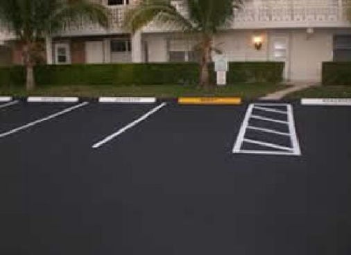 Hasbrouck NJ Commercial Paving : Parking Lots : Striping 